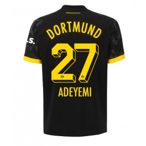 Borussia Dortmund Karim Adeyemi #27 Gostujuci Dres 2023-24 Kratak Rukavima
